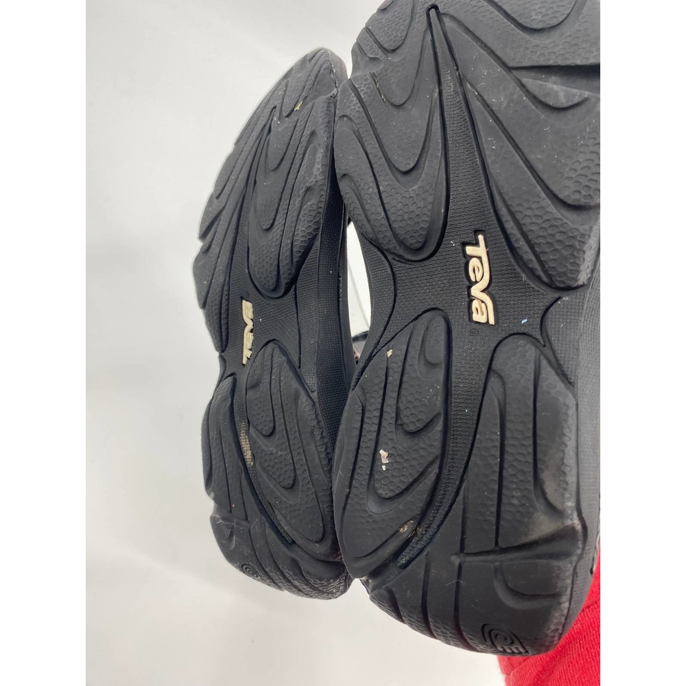 Teva Womens 7 Hurricane 3 Outdoor Black White Hiking Sport Water strappy sandals - Picture 5 of 6